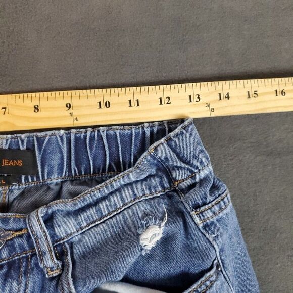 Risen Jeans Womens Small 26x25 Distressed Skinny Mid Rise Denim Los Angeles - Picture 3 of 16